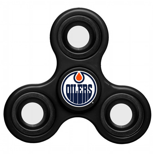 NHL Edmonton Oilers 3 Way Fidget Spinner C115 - Black